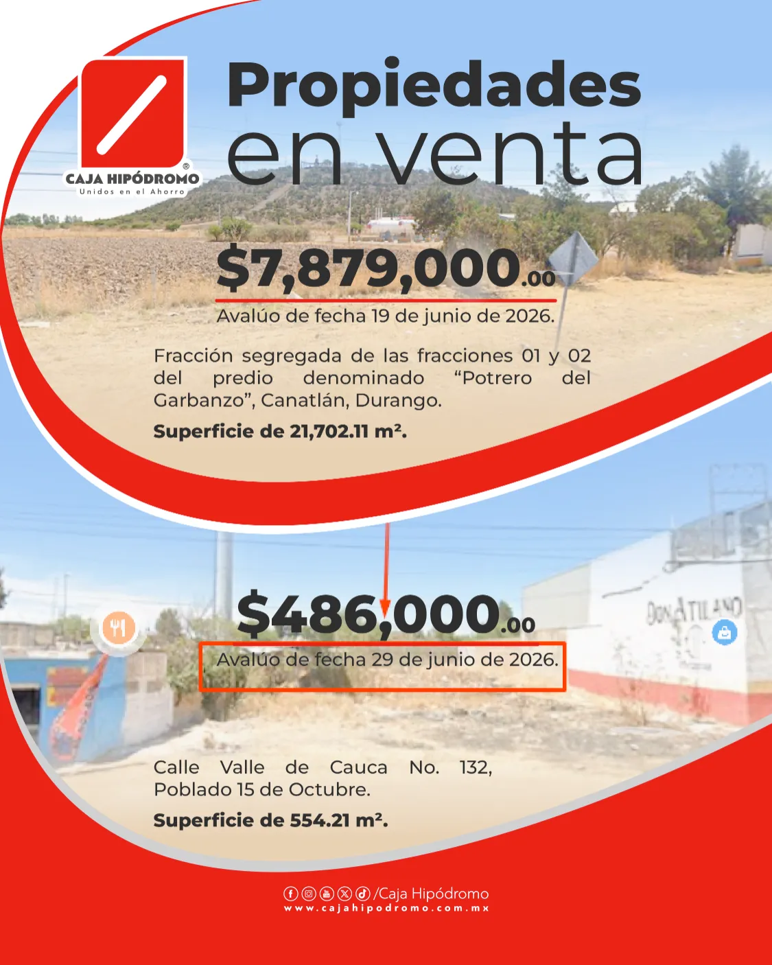 Bienes en venta